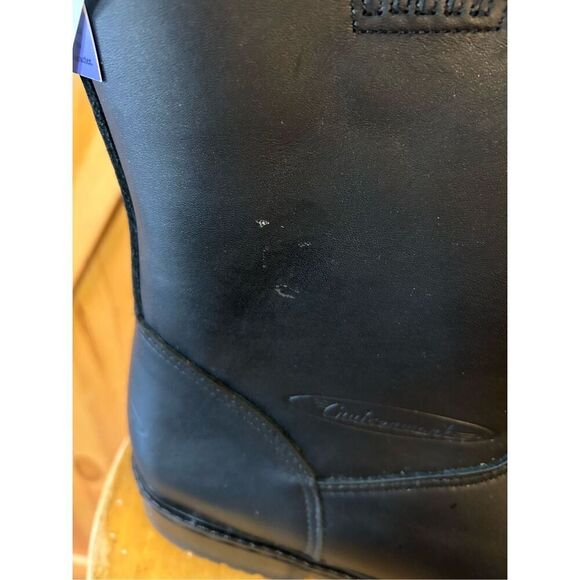 Cruiserworks Black Leather Classic Motorcycle Boots Men's Size 11.5M NWT - Picture 5 of 9